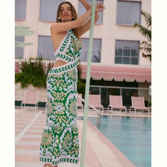 LACE The Label Halter Cutout Dress - Picture 1 of 16